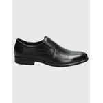 Zapato-Para-Hombre-Cuero-Strand-Negro-Hush-Puppies