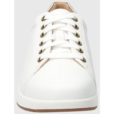 Zapatilla Para Mujer Cuero Spinal Laceup Blanco Hush Puppies