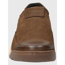 Zapato Para Hombre Cuero Consin Marrón Hush Puppies
