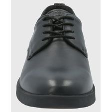 Zapato Para Hombre Cuero Spinal Town Negro Hush Puppies