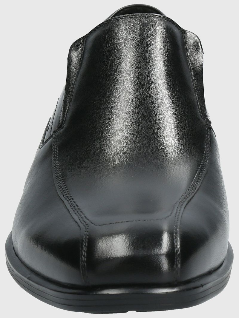 Zapato-Para-Hombre-Cuero-Strand-Negro-Hush-Puppies