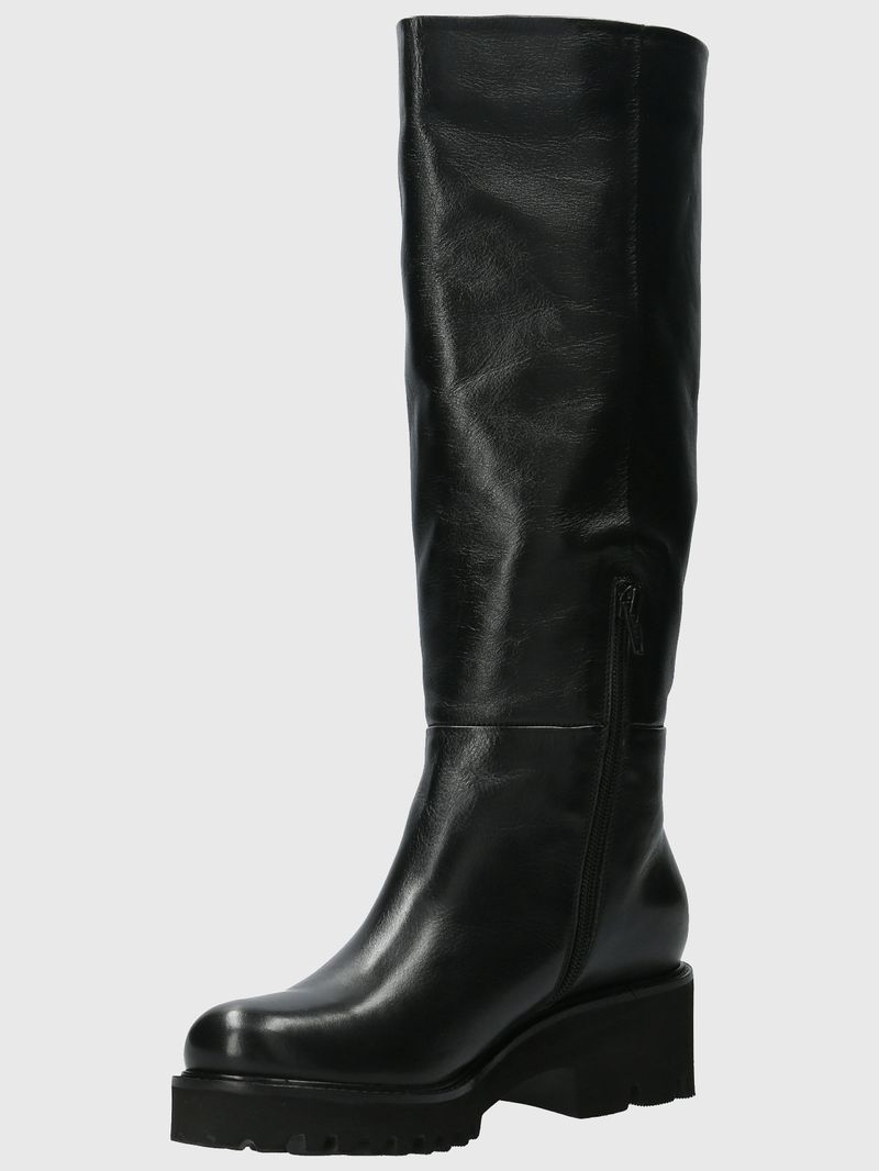 Bota-Para-Mujer-Cuero-Blissful-Negro-Hush-Puppies