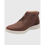 Botin-Para-Hombre-Cuero-Nylon-Spinal-City-Marron-Hush-Puppies