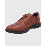 Zapato-Para-Hombre-Cuero-Spinal-Town-Marron-Hush-Puppies
