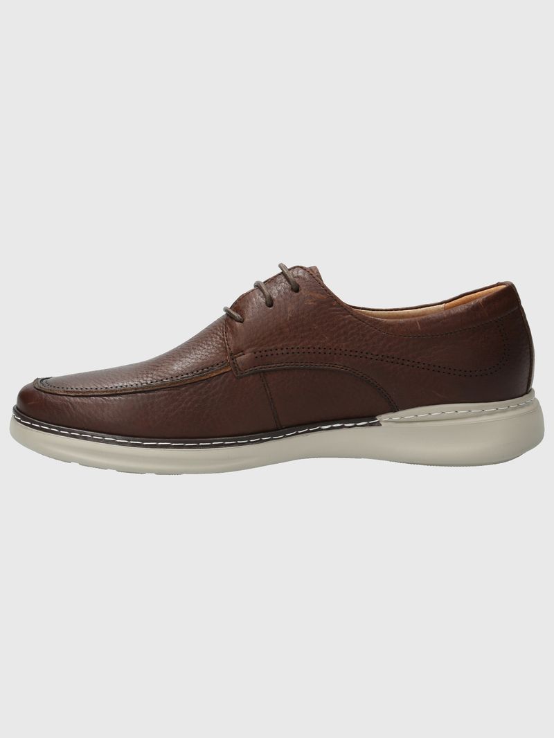 Zapato-Para-Hombre-Cuero-Max-G-Marron-Hush-Puppies