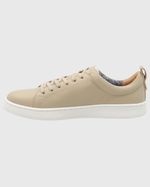 Zapatilla-Para-Mujer-Cuero-Tottem-Beige-Crudo-Hush-Puppies