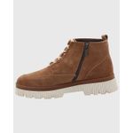 Botin-Para-Mujer-Cuero-Ruffen-Marron-Hush-Puppies