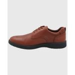 Zapato-Para-Hombre-Cuero-Spinal-Town-Marron-Hush-Puppies