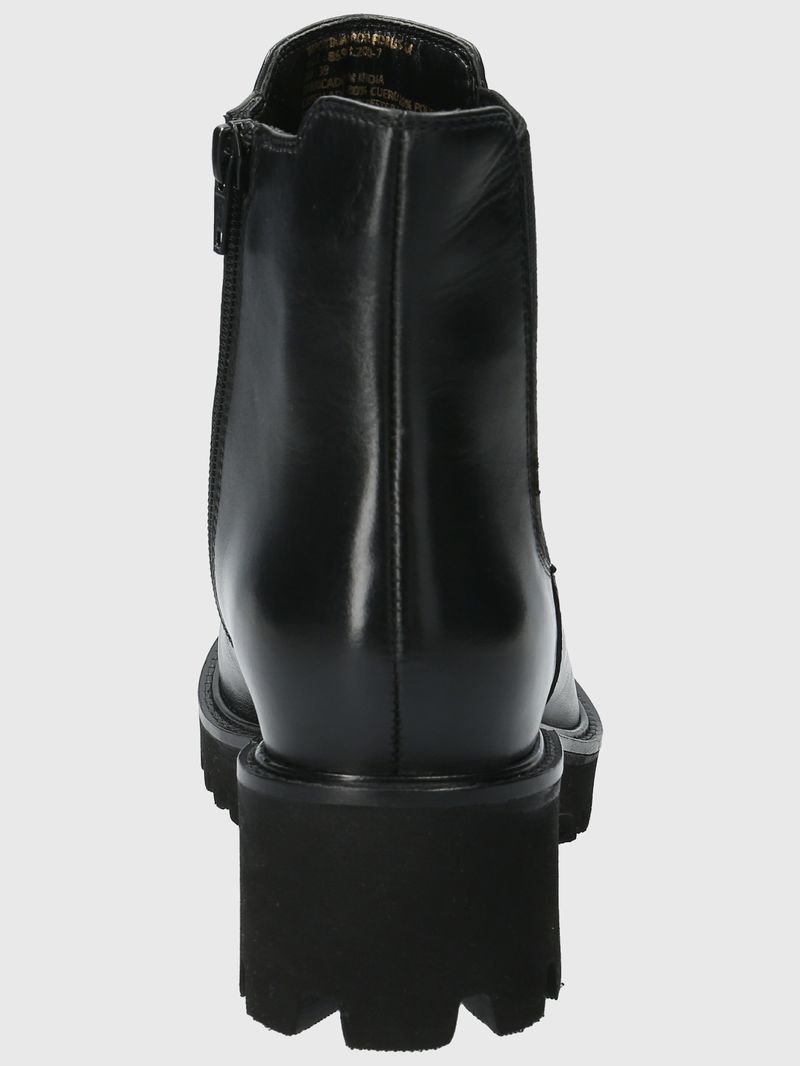 Botin-Para-Mujer-Cuero-Poliester-Cassia-Negro-Hush-Puppies