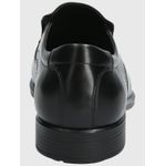 Zapato-Para-Hombre-Cuero-Strand-Negro-Hush-Puppies