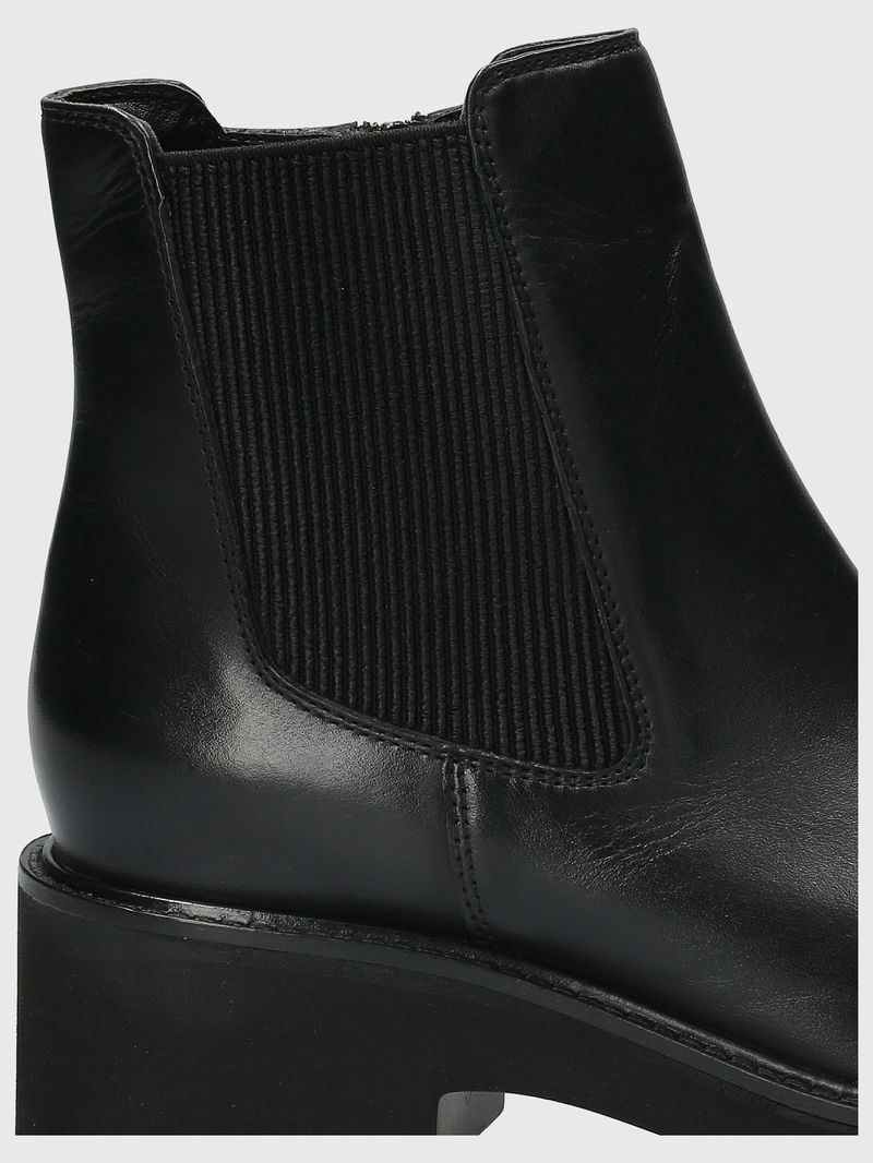 Botin-Para-Mujer-Cuero-Poliester-Cassia-Negro-Hush-Puppies