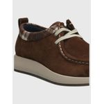 Zapato-Para-Hombre-Cuero-Poliester-Icon-Marron-Hush-Puppies