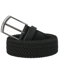 Correa Para Hombre Cuero/Elastano Edinburgh Negro Hush Puppies
