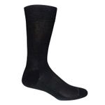 Calcetin-Para-Hombre-Algodon-Spandex-Co-Techbusness-Plain-Negro-Hush-Puppies