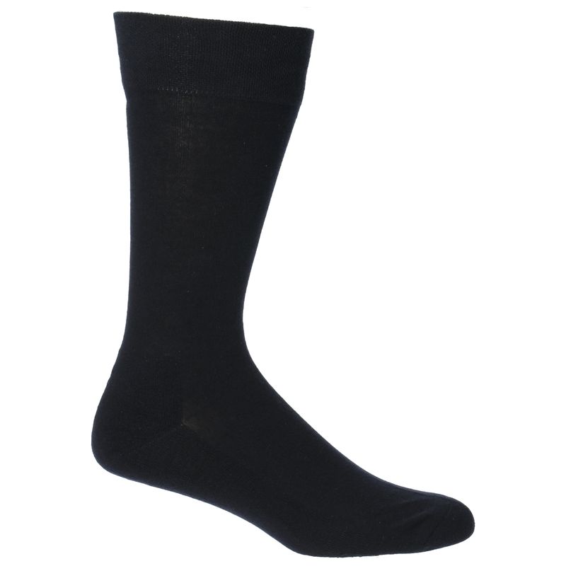 Calcetin-Para-Hombre-Algodon-Spandex-Co-Plain-Cushionfoot-Azul-Hush-Puppies