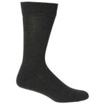 Calcetin-Para-Hombre-Algodon-Spandex-Co-Plain-Cushionfoot-Gris-Hush-Puppies