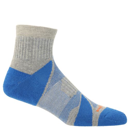 Media Para Hombre Algodón/Spandex Move H Quarter Gris Hush Puppies