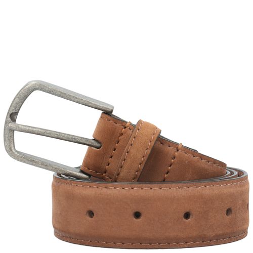 Correa Para Hombre Cuero Alcazar Marrón Hush Puppies