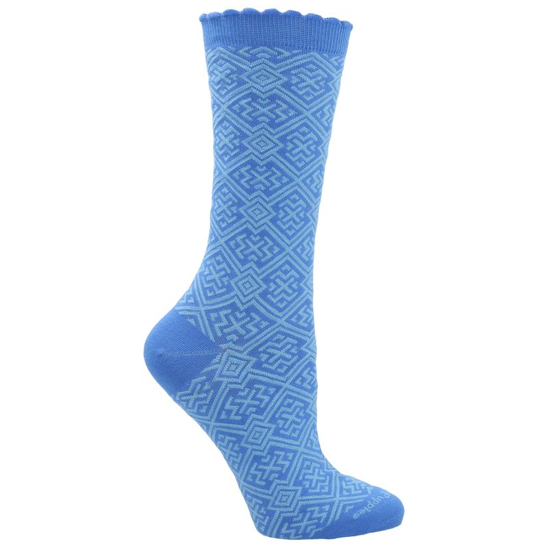 Calcetin-Para-Mujer-Algodon-Spandex-I24W-C-St-Design-Azul--Hush-Puppies