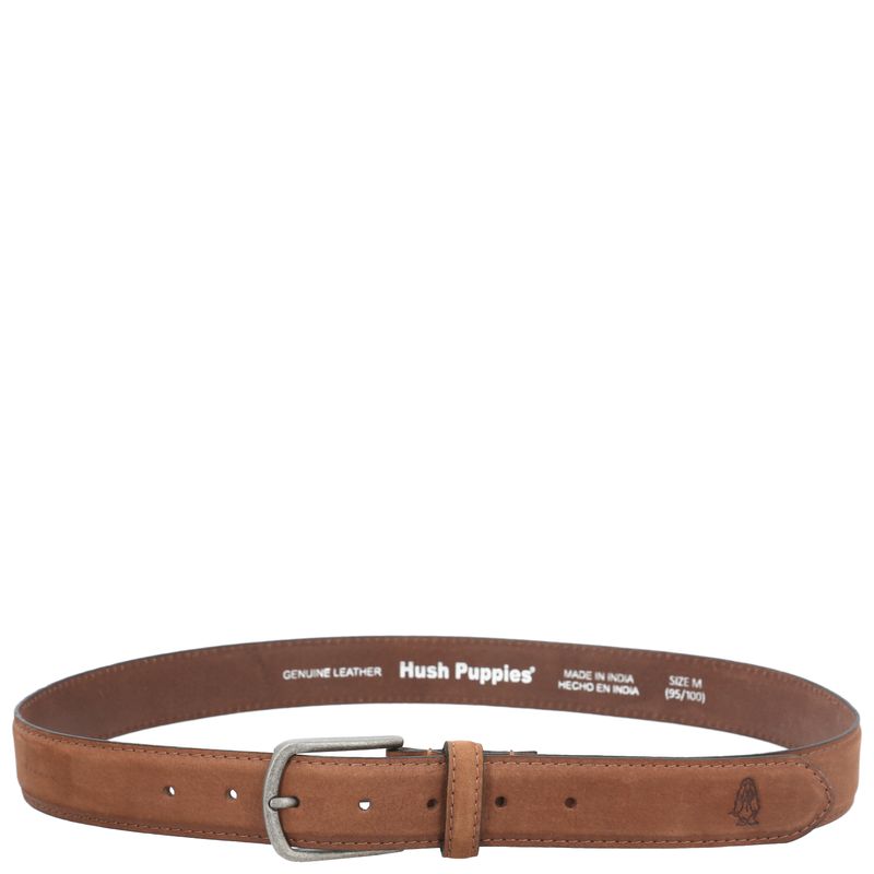 Correa-Para-Hombre-Cuero-Alcazar-Marron-Hush-Puppies