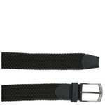 Correa-Para-Hombre-Cuero-Elastano-Edinburgh-Negro-Hush-Puppies
