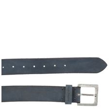 Correa Para Hombre Cuero Alicante Azul Hush Puppies