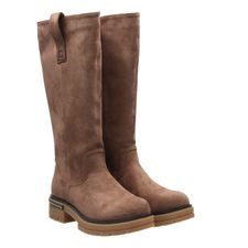 Bota Para Mujer Sintético Dirk Marrón Hush Puppies