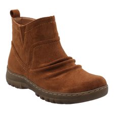 Botín Para Mujer Textil Dana Marrón Hush Puppies