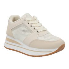 Zapatilla Para Mujer Textil Chica Beige Hush Puppies