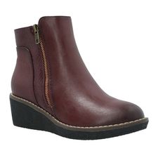 Botín Para Mujer Sintético Lola Rojo Hush Puppies