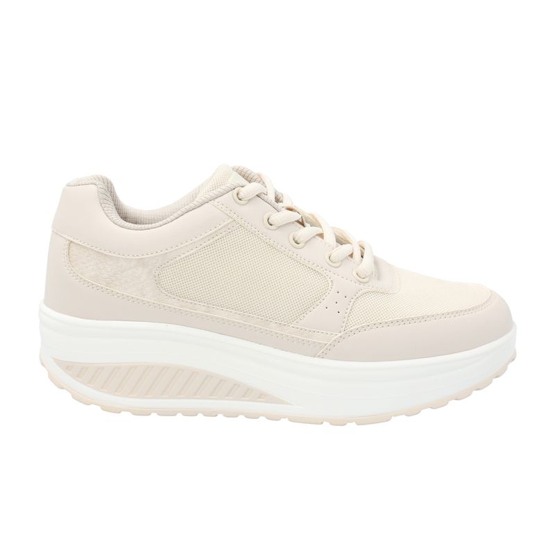 Zapatilla-Para-Mujer-Textil-Coral-Beige-Hush-Puppies