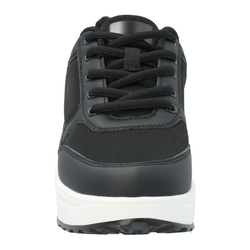 Zapatilla-Para-Mujer-Textil-Coral-Negro-Hush-Puppies