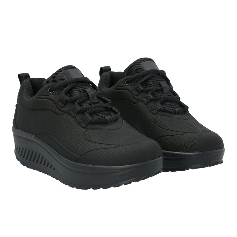 Zapatilla-Para-Mujer-Textil-Caty-Negro-Hush-Puppies
