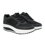 Zapatilla-Para-Mujer-Textil-Coral-Negro-Hush-Puppies