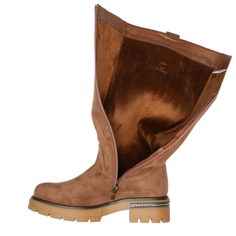 Bota-Para-Mujer-Sintetico-Dirk-Marron-Hush-Puppies