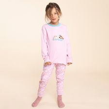 Enterizo Para Niña  Gw24-Pjm/Dreams Rosado Hush Puppies Kids