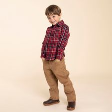 Camisa Para Niño Bw24-Shi/Forest Rojo Hush Puppies Kids