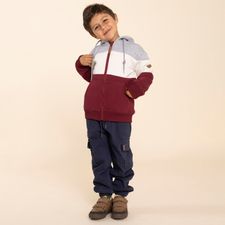 Polerón Para Niño Bw24-Hod/Cooper Rojo Hush Puppies Kids