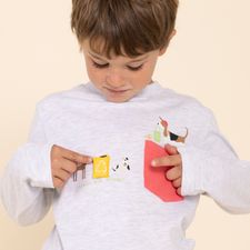 Polo Para Niño Bw24-Tsh/Planet Beige Hush Puppies Kids