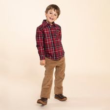 Camisa Para Niño Bw24-Shi/Forest Rojo Hush Puppies Kids