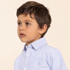 Camisa Para Niño Bw24-Shi/Oxford Azul Hush Puppies Kids