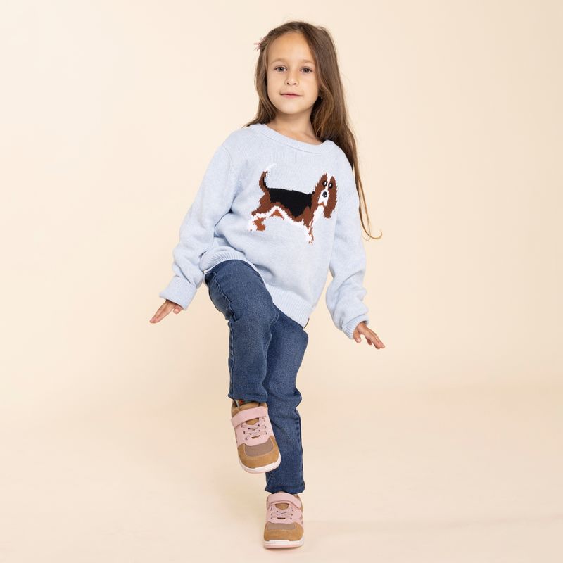 Zapatilla-Para-Niña-Suede-New-Artis--Rosa-Hush-Puppies