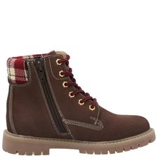 Botín Para Niño Nubuck Baco Marrón Hush Puppies