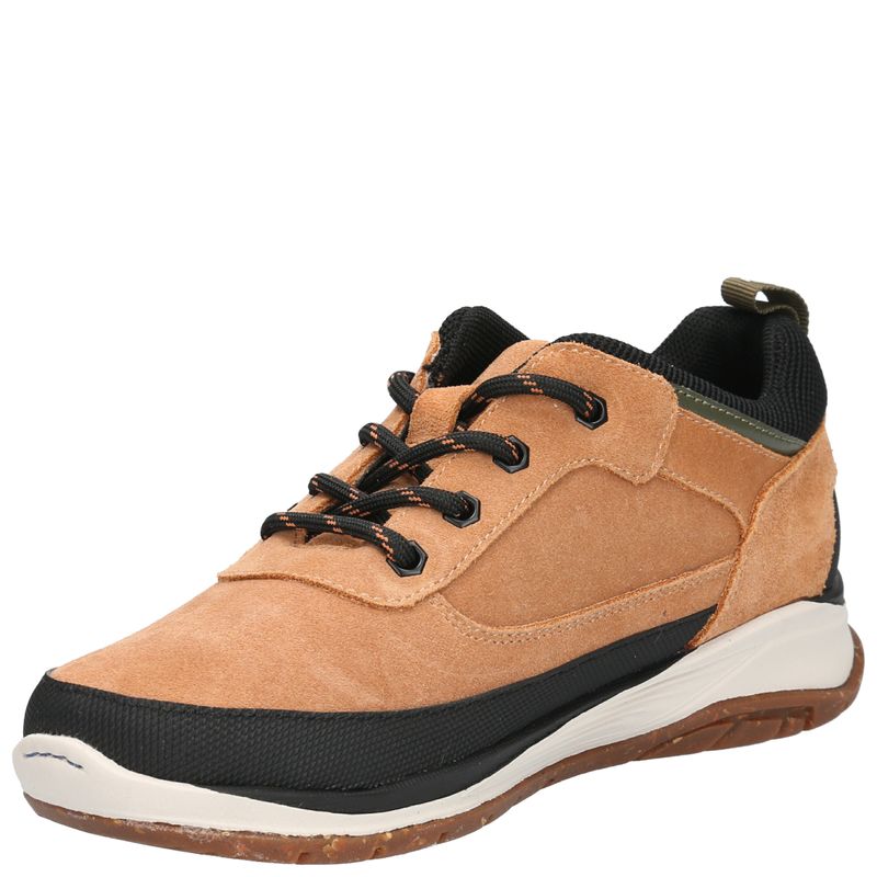 Zapatilla-Para-Niño-Suede--.-Rubber-Birke-Marron-Hush-Puppies
