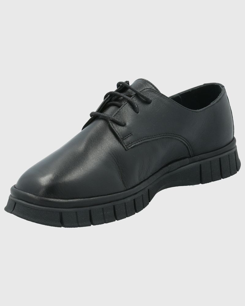 Zapato-Para-Mujer-Cuero-Lilium-Negro-Hush-Puppies