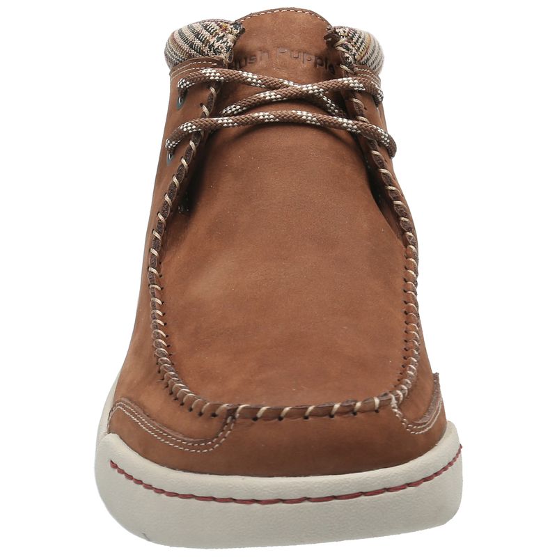 Botin-Para-Hombre-Cuero-Intee-Marron-Hush-Puppies