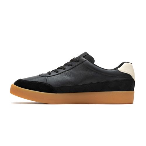 Zapatilla Para Hombre Cuero Charlie Hp Laceup M Negro Hush Puppies