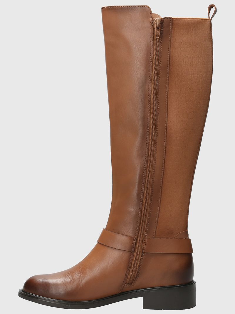 Bota-Para-Mujer-Cuero---Pu-Frazier-Marron-Hush-Puppies