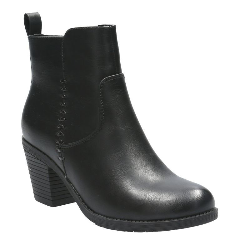 Botin-Para-Mujer-Sintetico-Coppera-Negro-Hush-Puppies