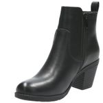 Botin-Para-Mujer-Sintetico-Coppera-Negro-Hush-Puppies